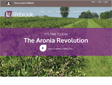 Tablet Screenshot of lifebrook.com